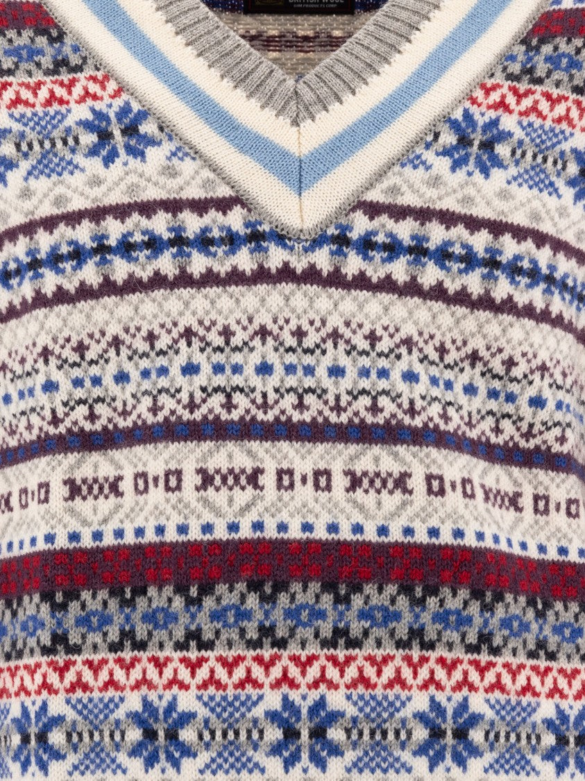 Beams Plus "Fair Isle" Sweater