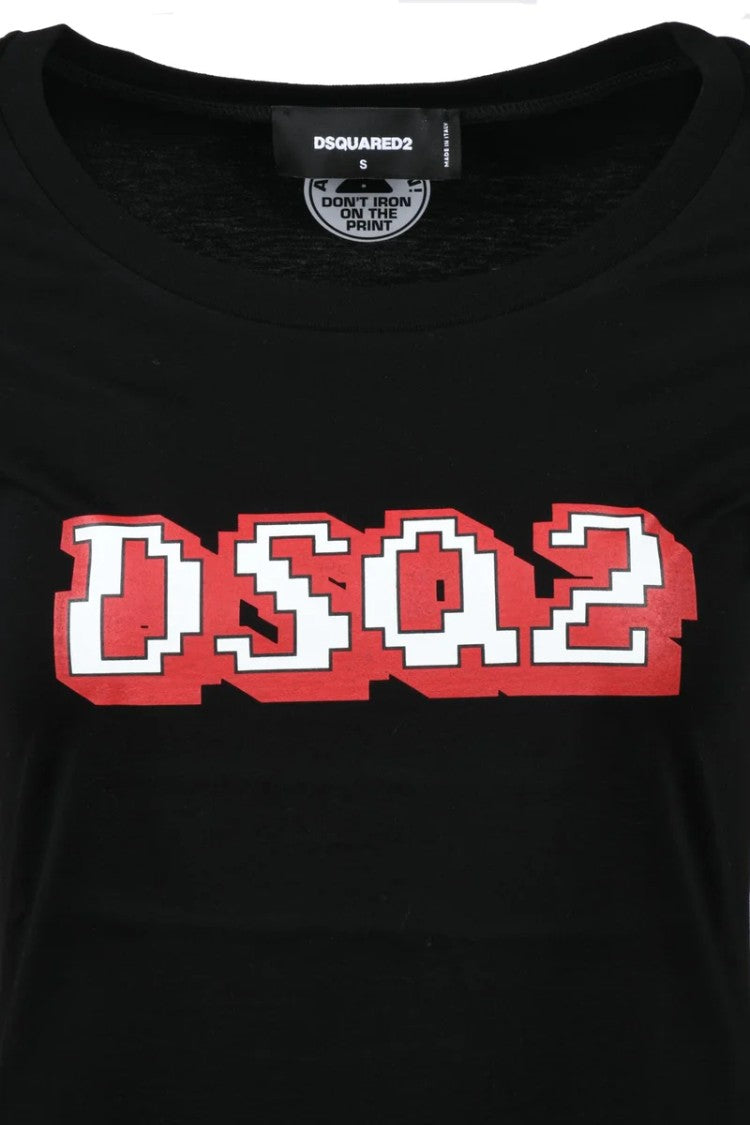 Dsquared2 Fitted Round Neck T-Shirt