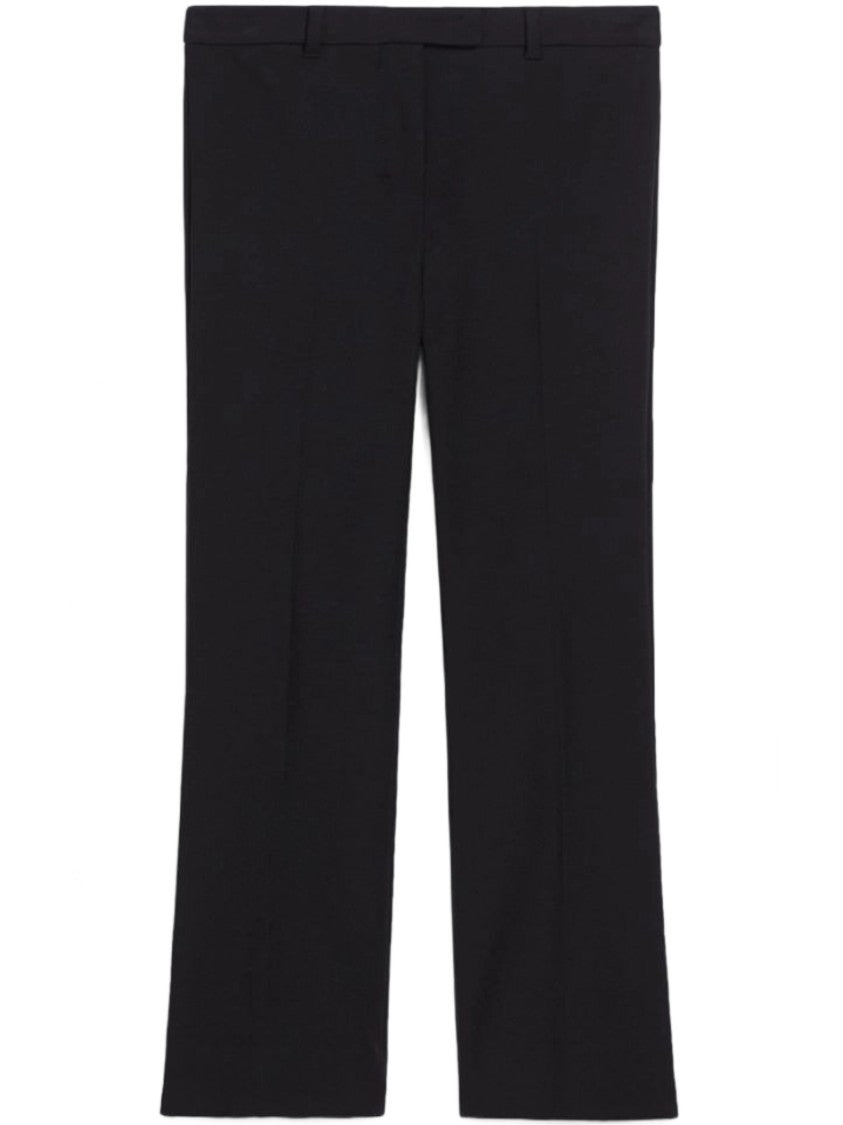 Max Mara Umanita Tailored Cropped Straight-Leg Pants