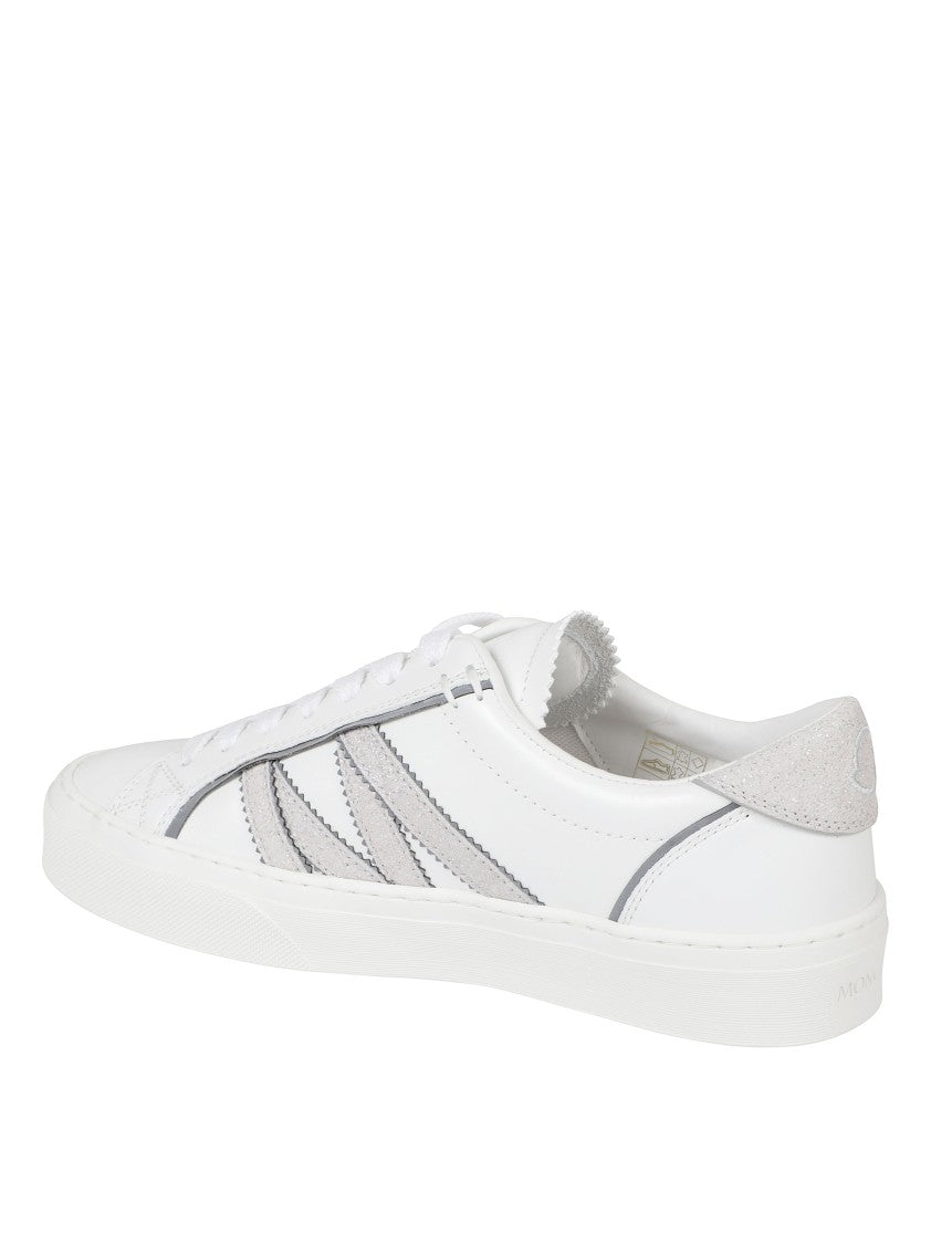 Moncler Contemporary White Leather Sneakers
