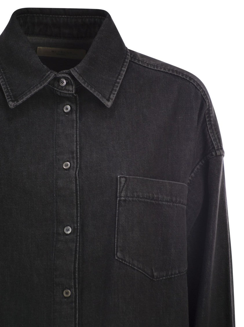 Max Mara Wkdfoggia - Cotton Denim Shirt