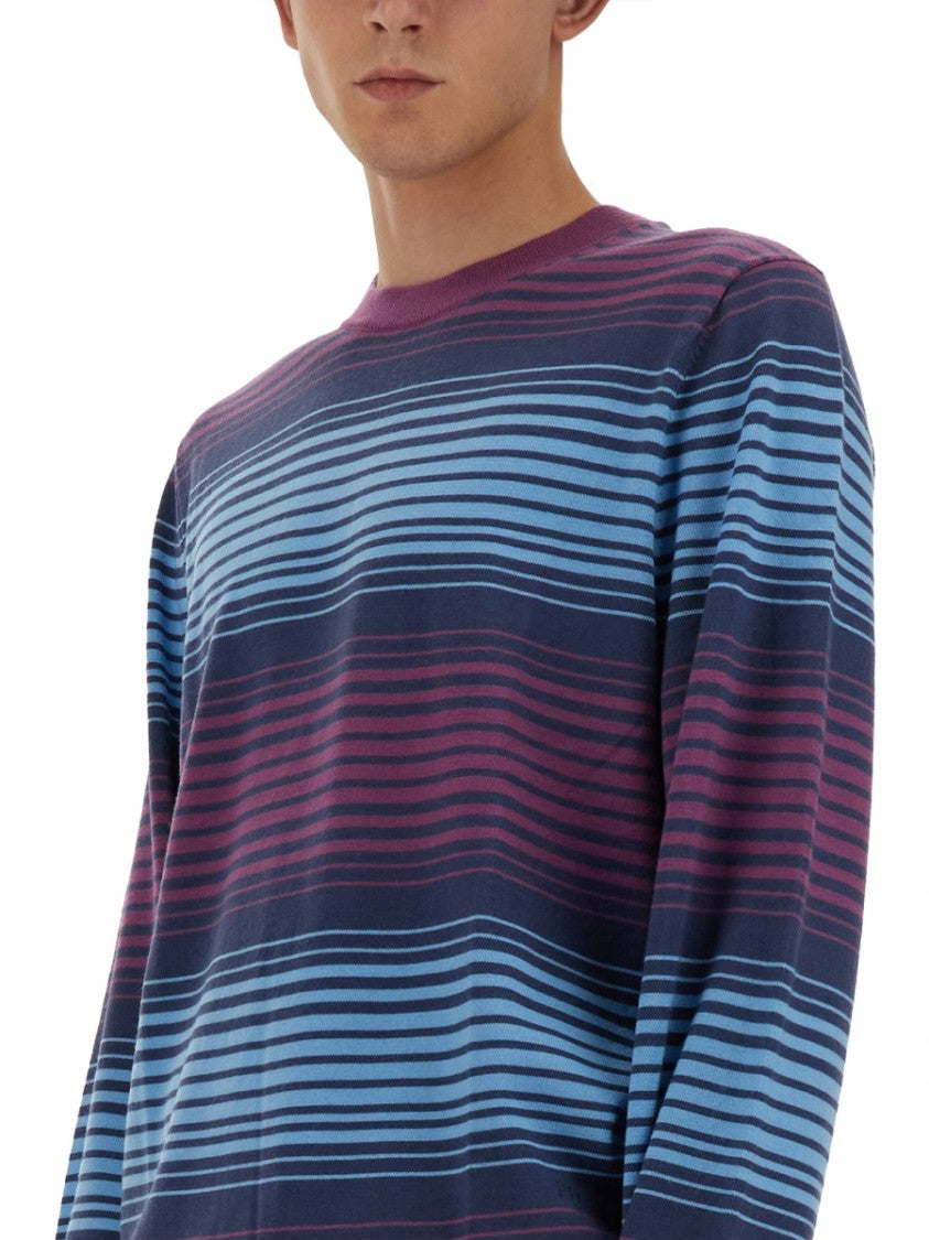 Ps Paul Smith Relaxed-Fit Striped Merino Wool Sweater