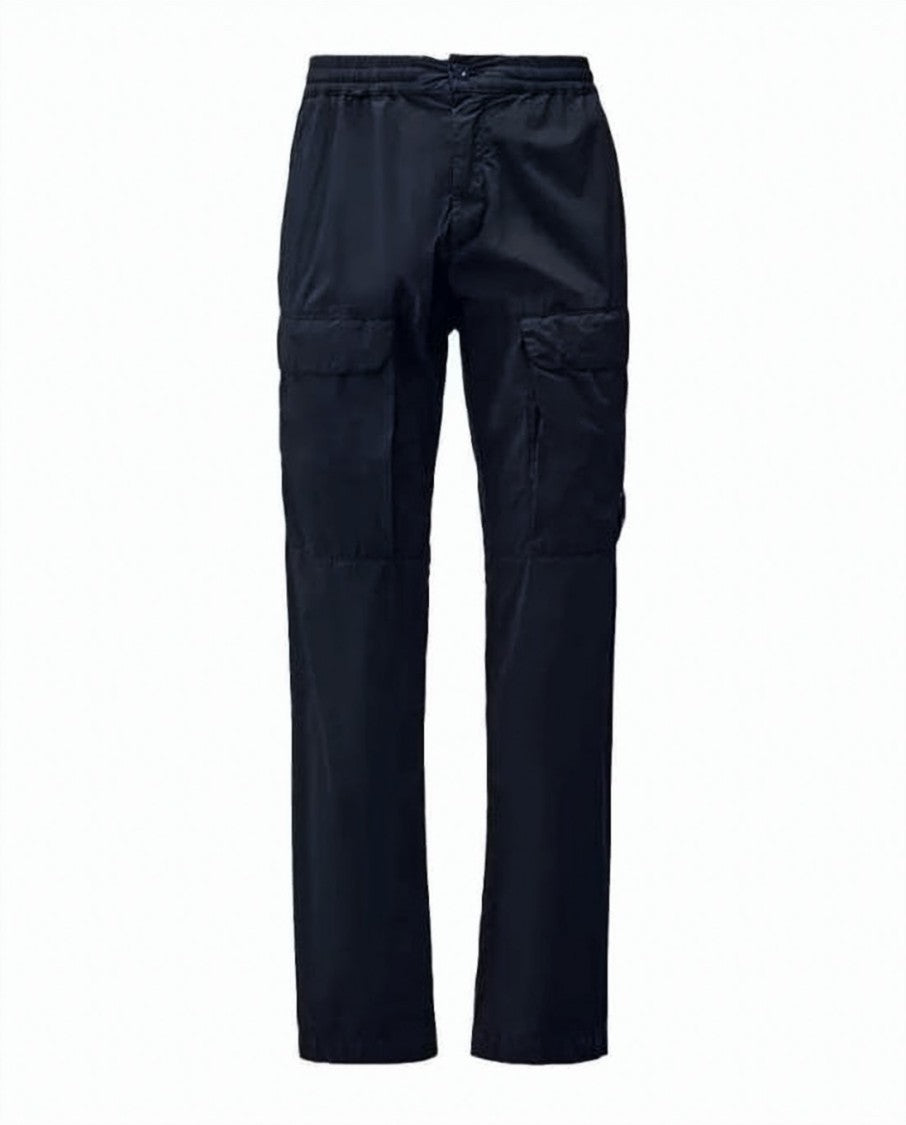 C.P. Company Streamlined Black Straight Pants