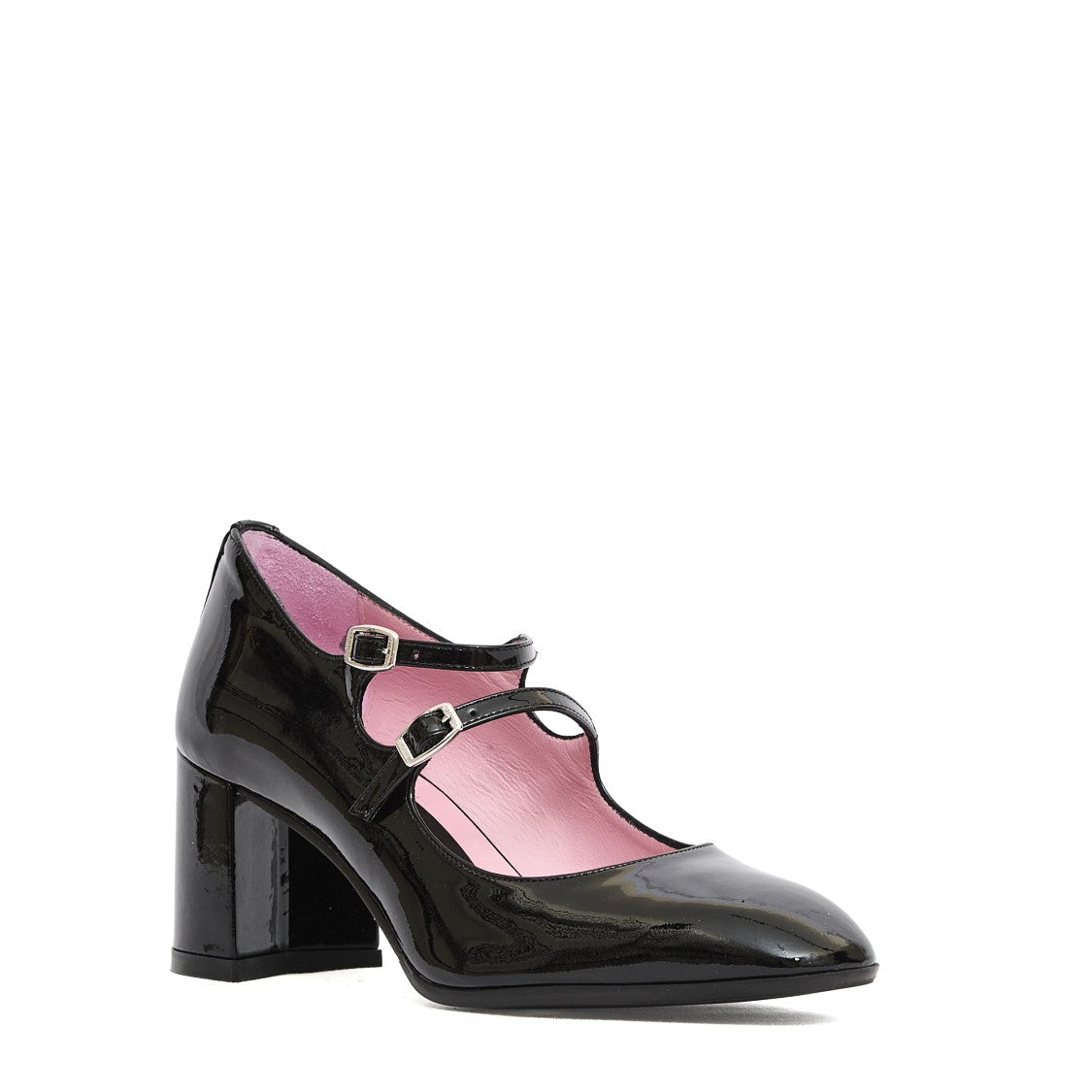 Carel Paris High Heel Mary Jane Pumps With Double Adjustable Straps