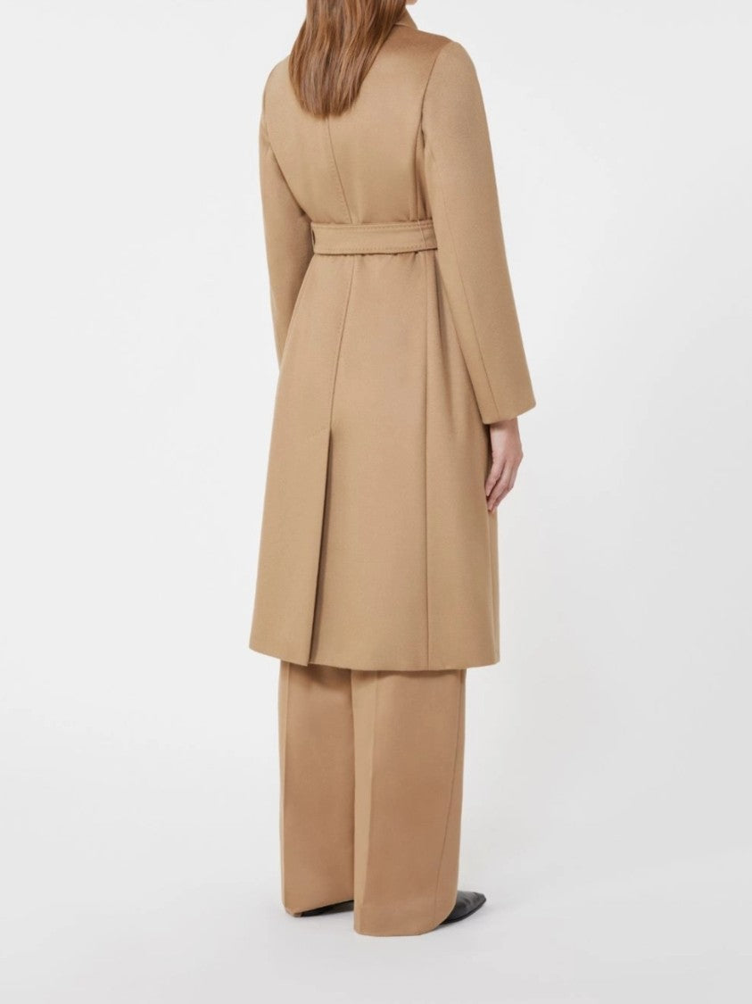 Max Mara Bcollag Knee-Length Belted Wool Coat