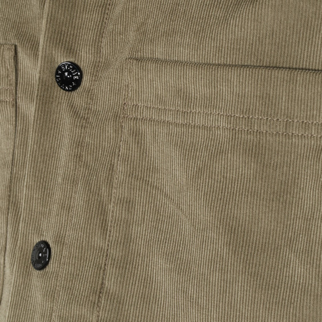 Stone Island Brown Textured Casual Shirt With Button-Up Design