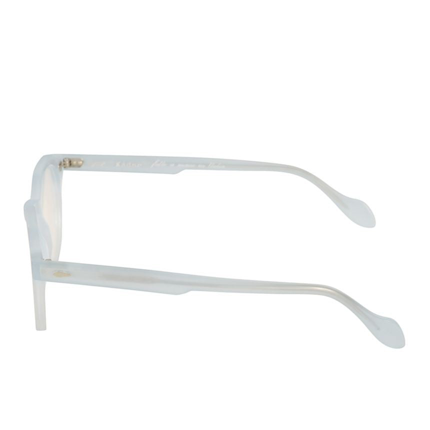 Kador Amadeus Translucent Frosted Frame Sunglasses With Rounded Shape