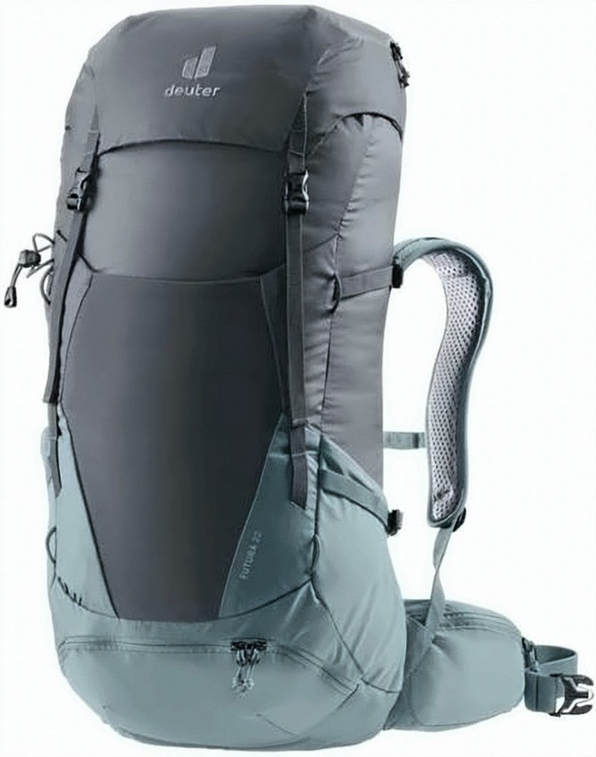 Deuter Two-Tone Structured Backpack With Adjustable Straps