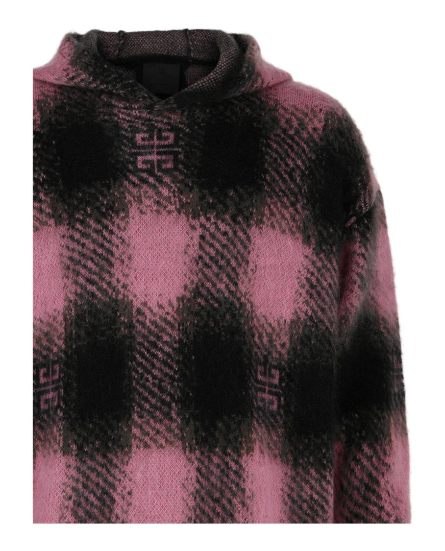 Givenchy 4G Check Hooded Sweater