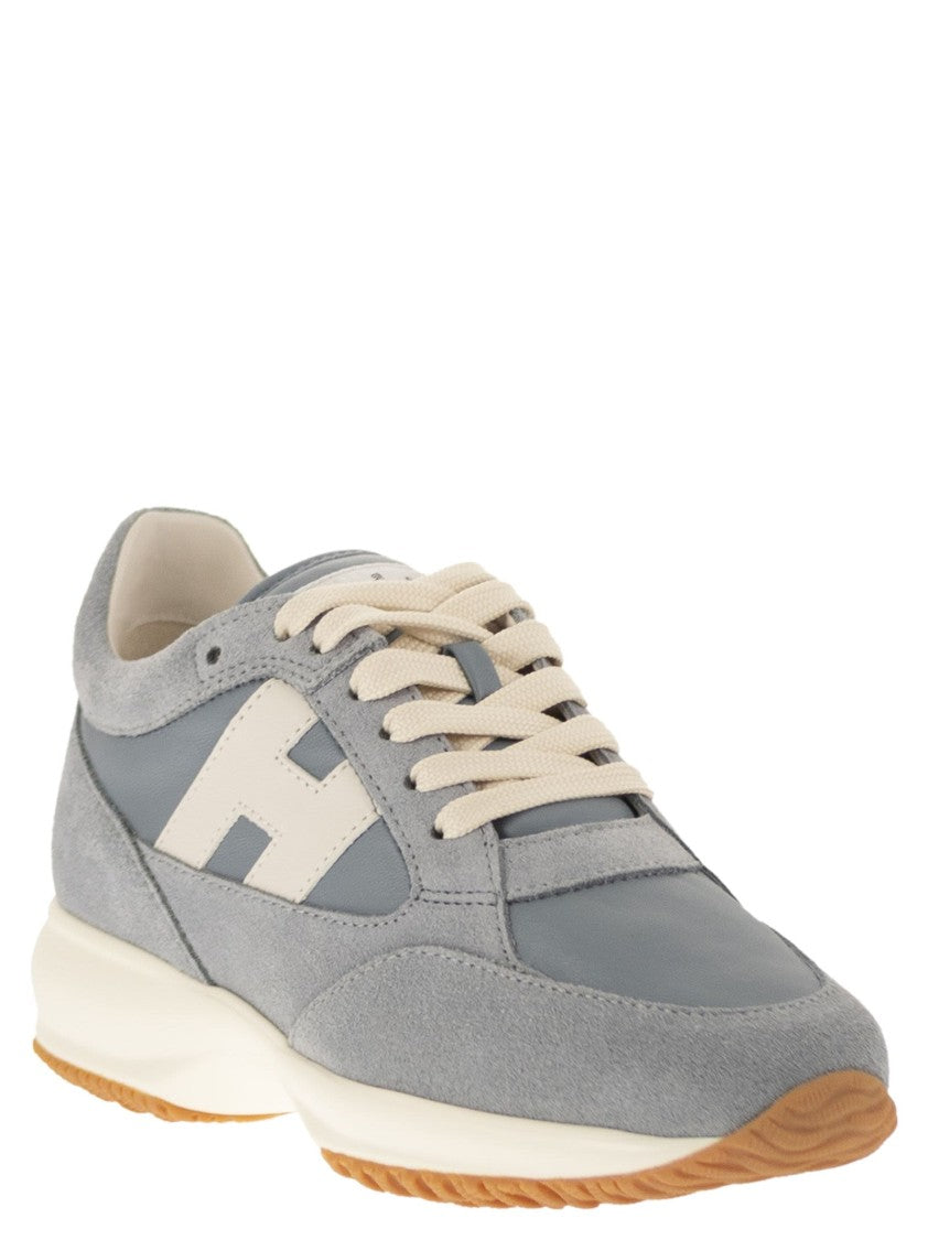 Hogan Interactive - Suede And Fabric Trainers