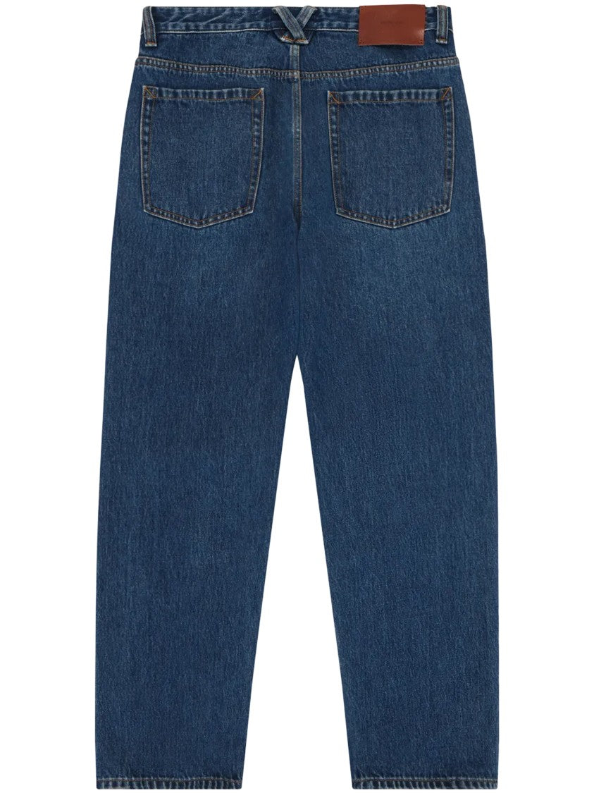 Entire Studios Mid-Rise Straight-Leg Jeans