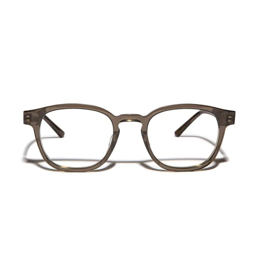Tree Spectacles Ts-Charlie Translucent Smoky Brown Rectangular Eyeglasses