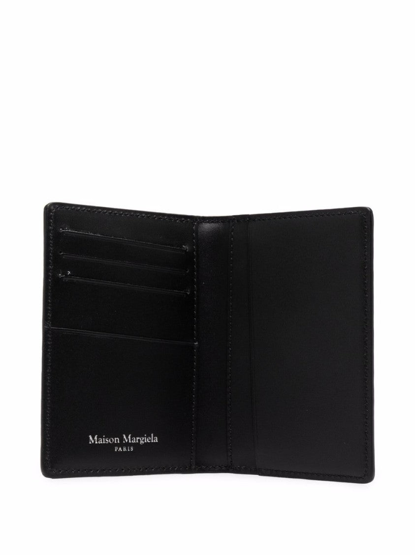 Maison Margiela Pebbled Texture Leather Card Holder