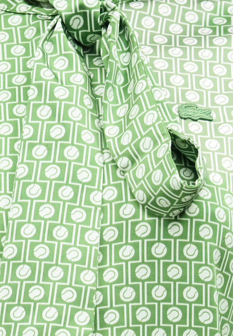 Lacoste Green Regular Fit Detachable Shirt