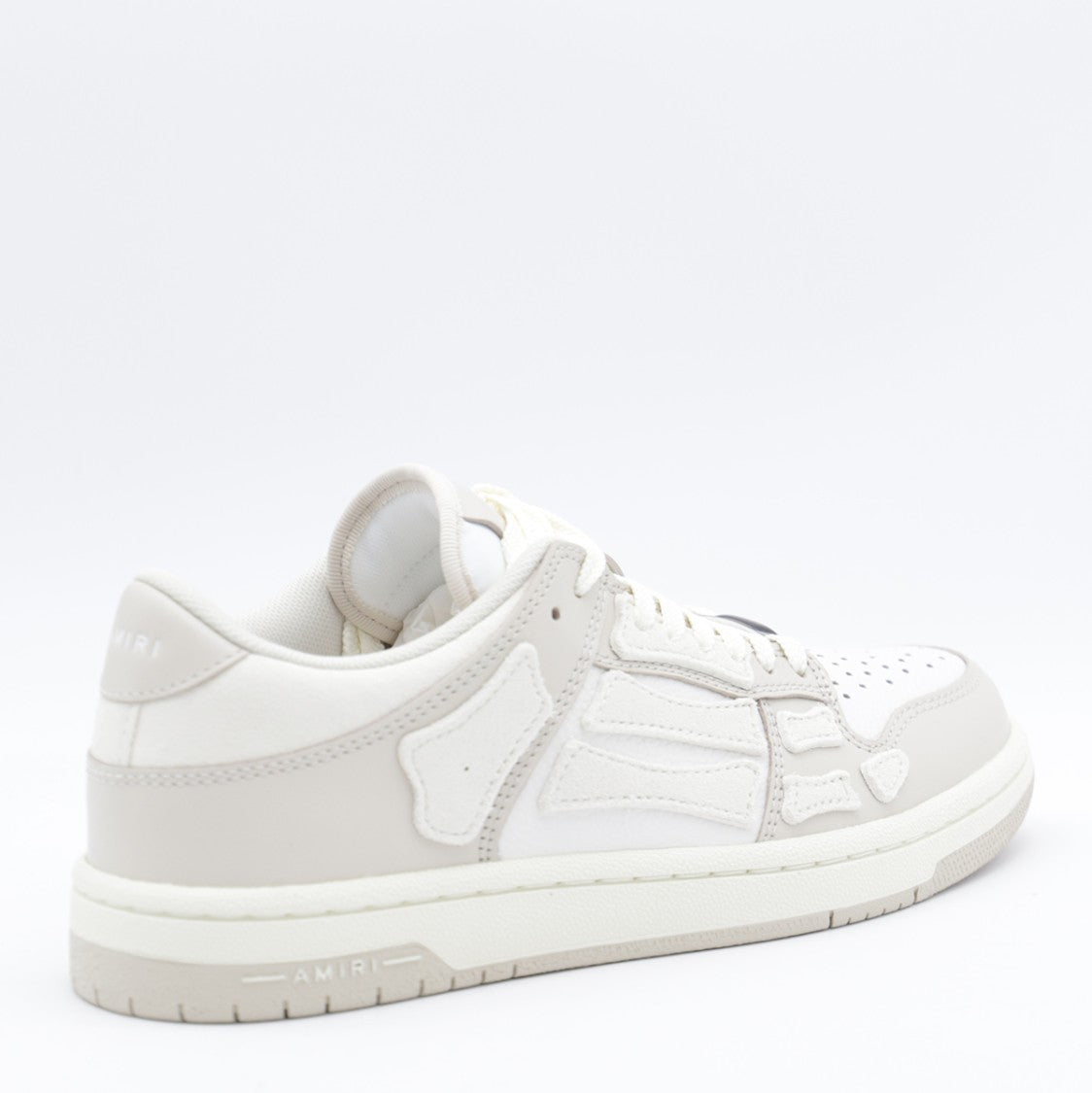 Amiri Low-Top Sneakers With Layered Overlays And Padded Collar