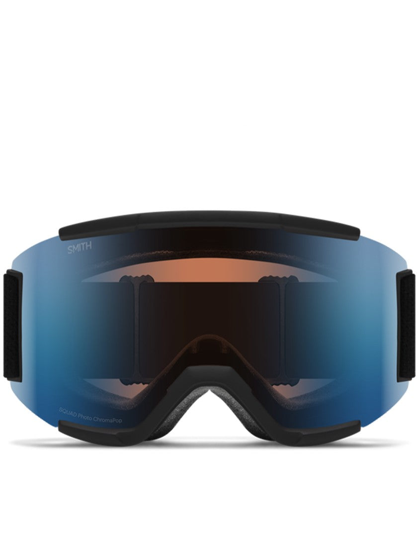 Smith Black Squad Wraparound Blue Ski Goggle