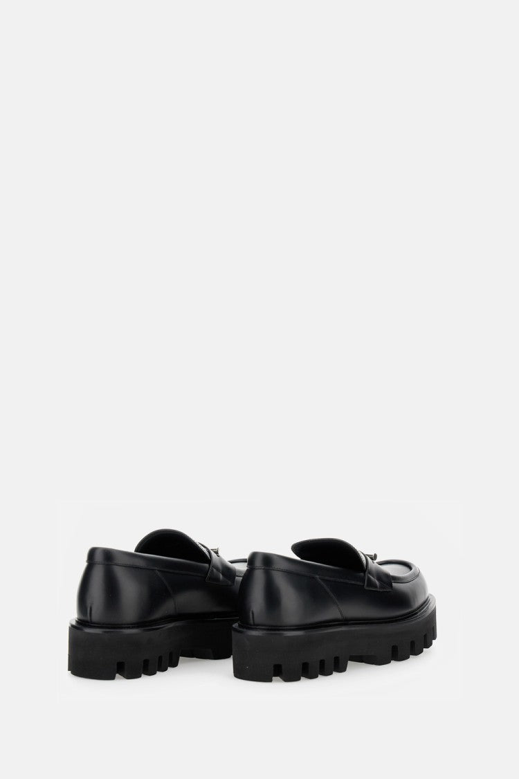 Alexander Mcqueen Calf Leather Loafers