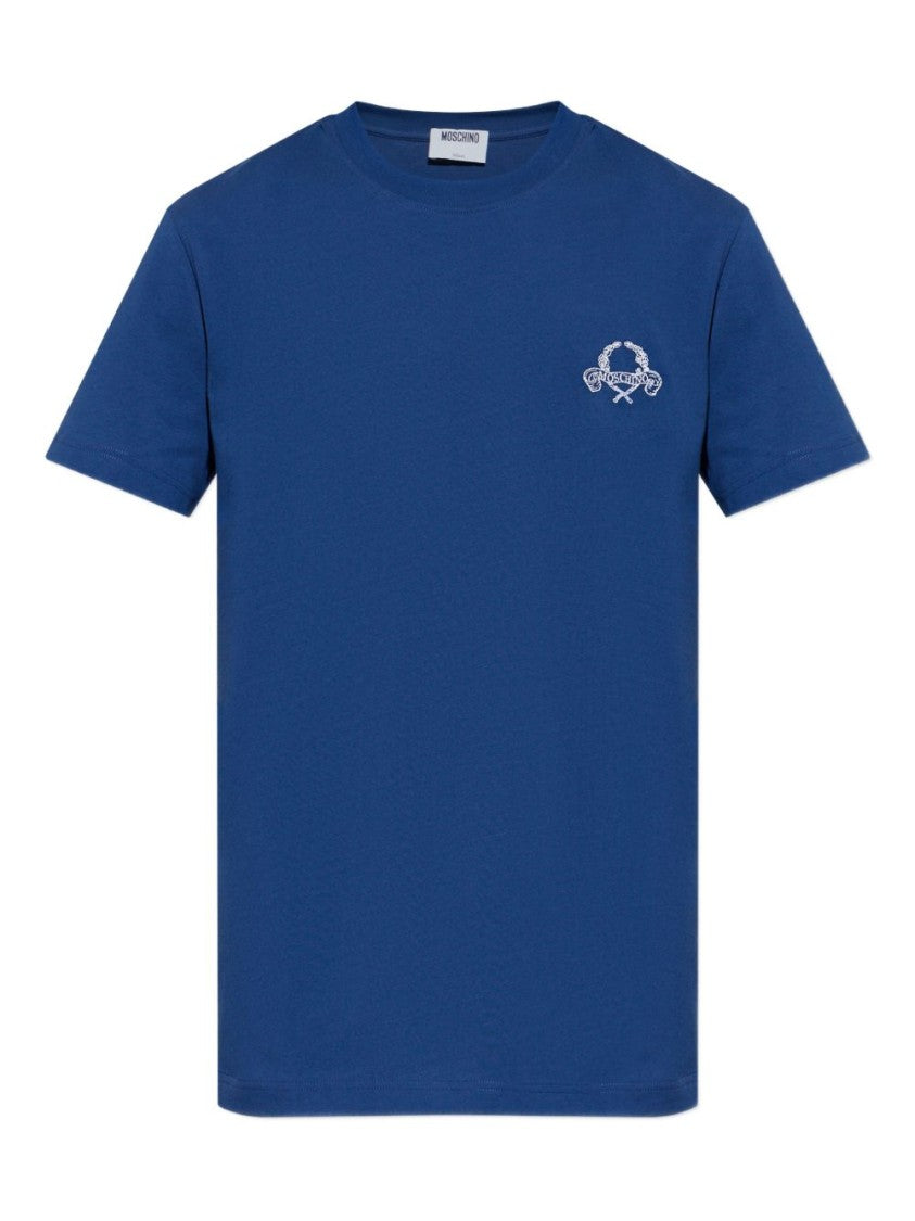 Moschino Silk And Nylon Short Sleeve T-Shirt