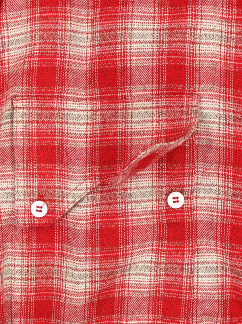 Rhude Checked Shirt – Red