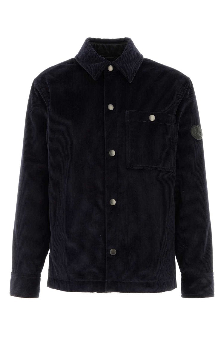 Burberry Dark Blue Corduroy Jacket
