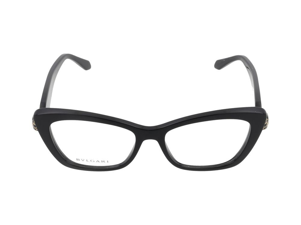 Bulgari Bv50074i Black Rectangular Frame Glasses