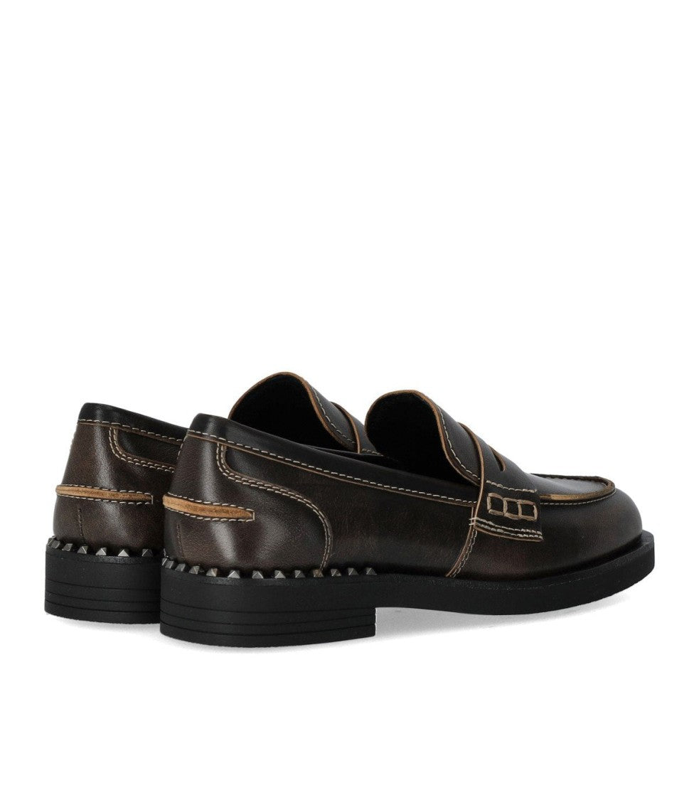 Ash Winona Dark Brown Loafer