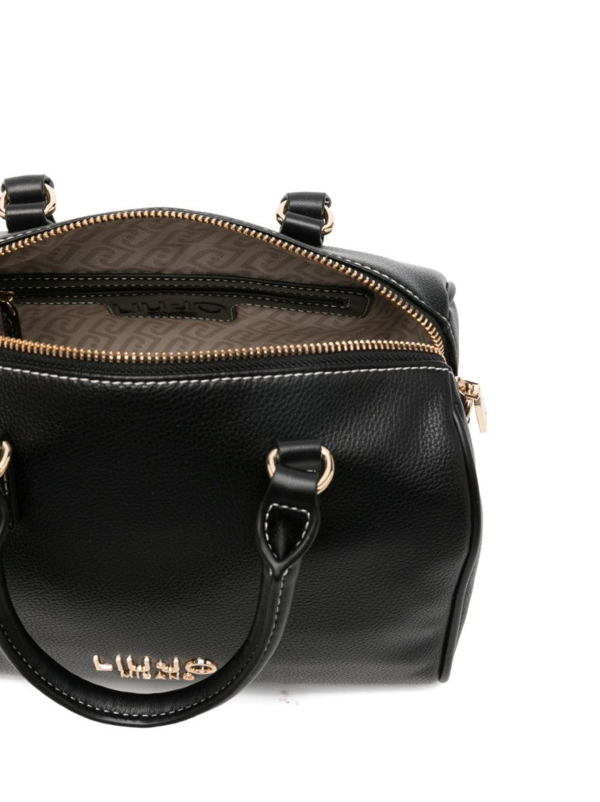 Liu Jo Structured Handbag In Textured Synthetic Leather