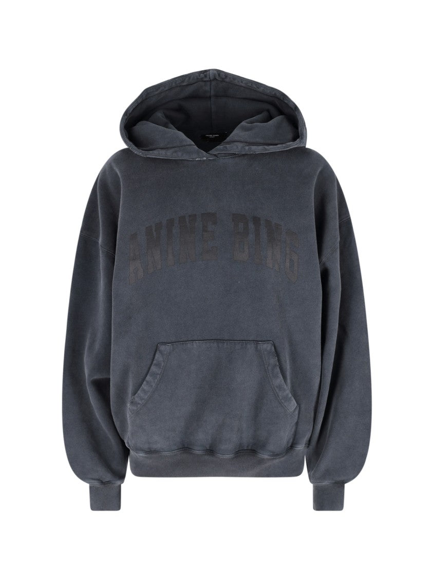 Anine Bing "Harvey" Hoodie – Grey
