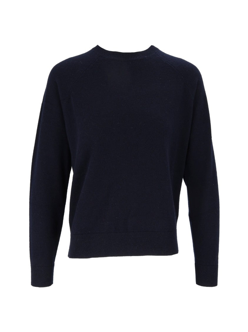 Mc2 Saint Barth Night Blue Delphine Relaxed Fit Cashmere Sweater