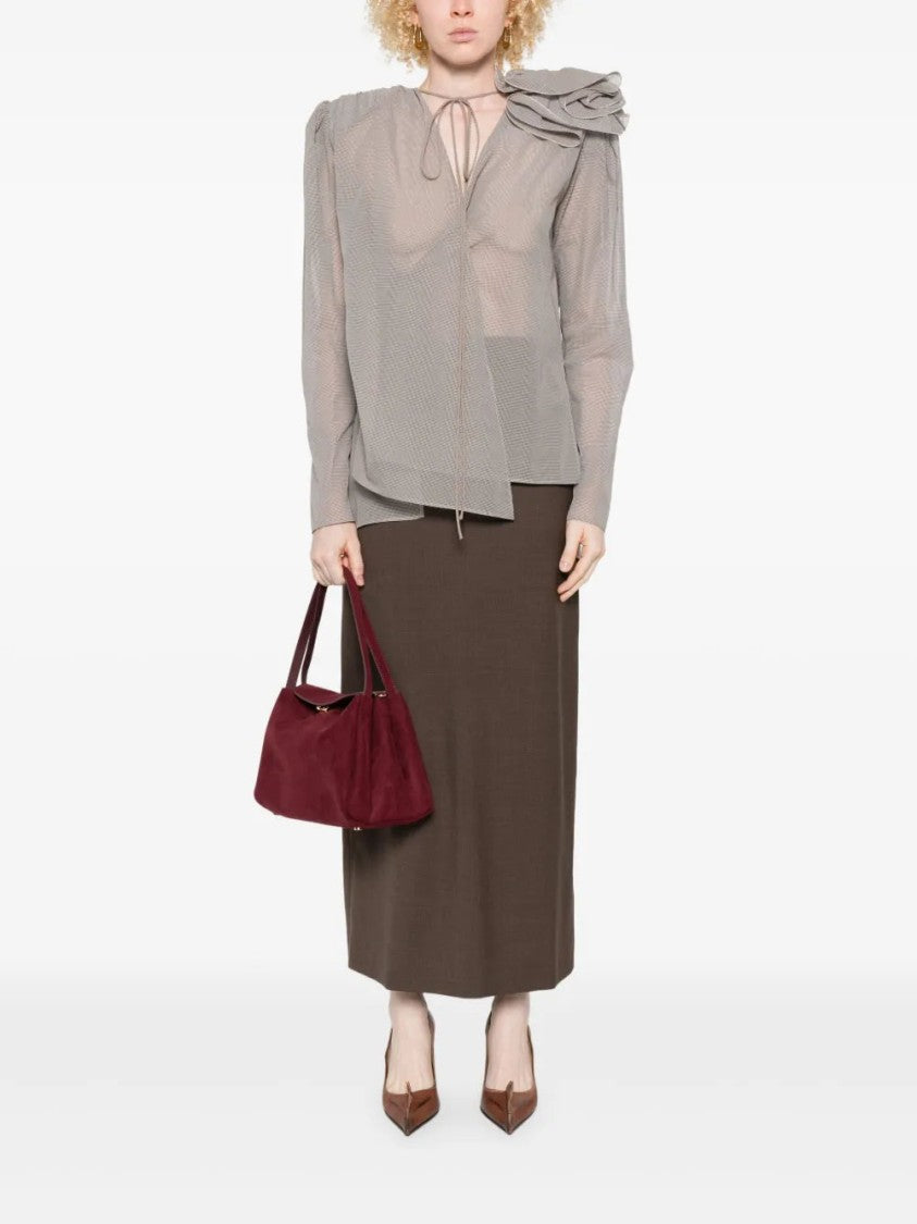 Loulou Studio Wool Maxi Skirt