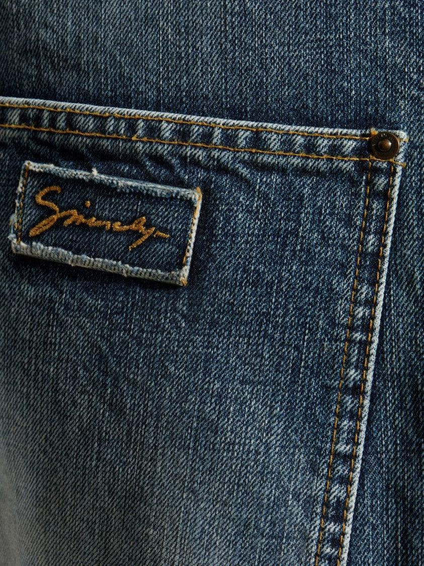 Givenchy Baggy Light Blue Denim Jeans