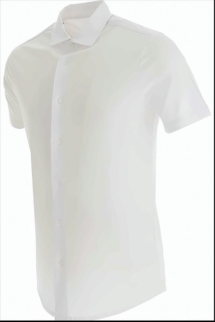 Emporio Armani White Short-Sleeved Shirt