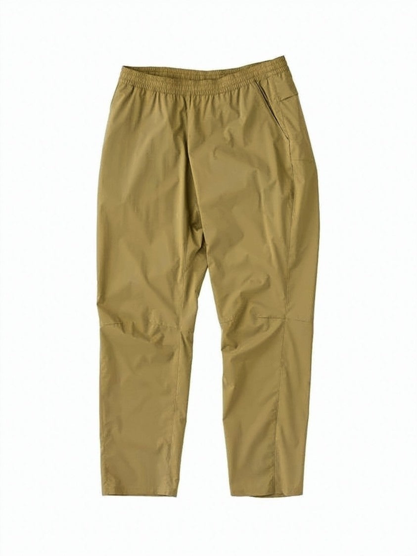 Teton Bros Straight Pants With Elastic Waistband And Side Pockets