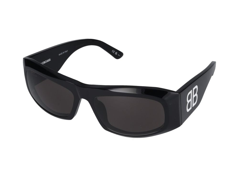 Balenciaga Sunglasses Balenciaga Bb0395s 001 Black Black Grey 60/18/145
