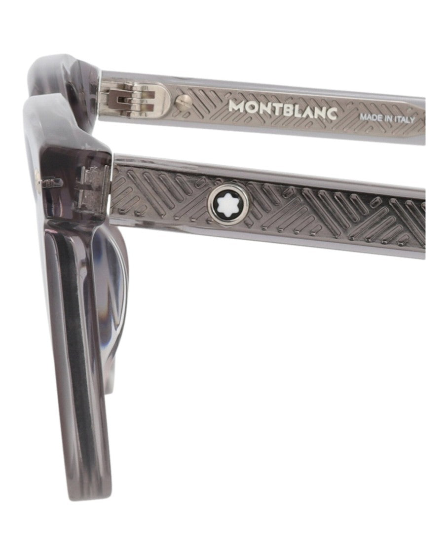 Montblanc Round-Frame Recycled Acetate Sunglasses