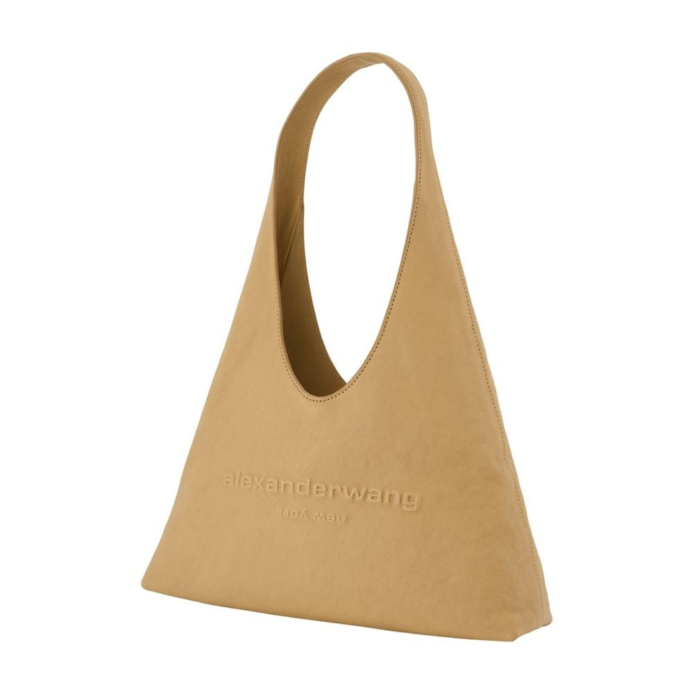 Alexander Wang Pike Small Hobo Shoulder Bag - Leather - Beige
