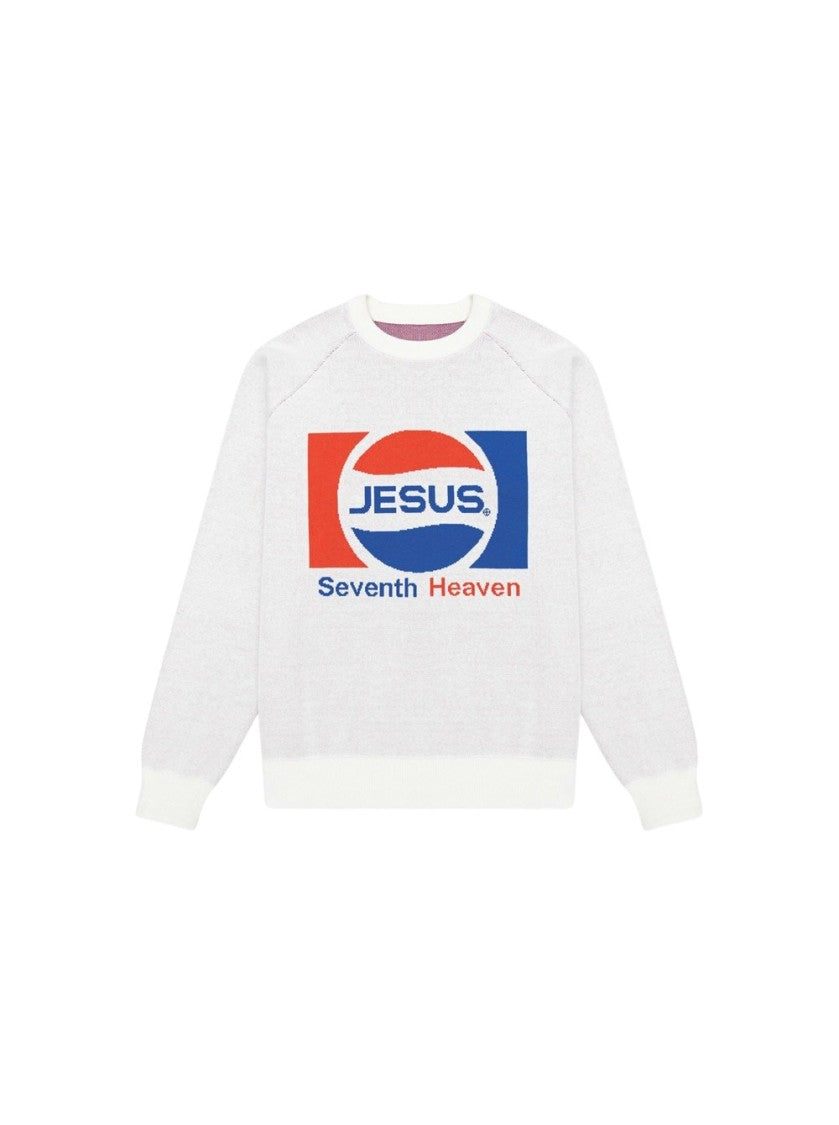 Seventh Heaven Jesus Knit Sweater