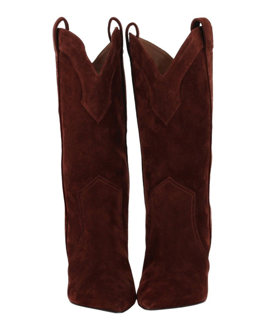 Paris Texas Paloma Mid-Calf Suede Boots