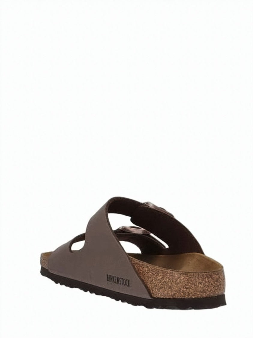 Birkenstock Mule Sandals With Adjustable Leather Straps