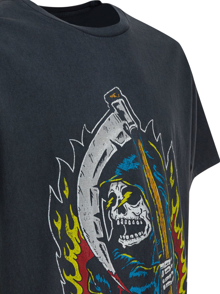 Gallery Dept. Distressed Graphic Print T-Shirt