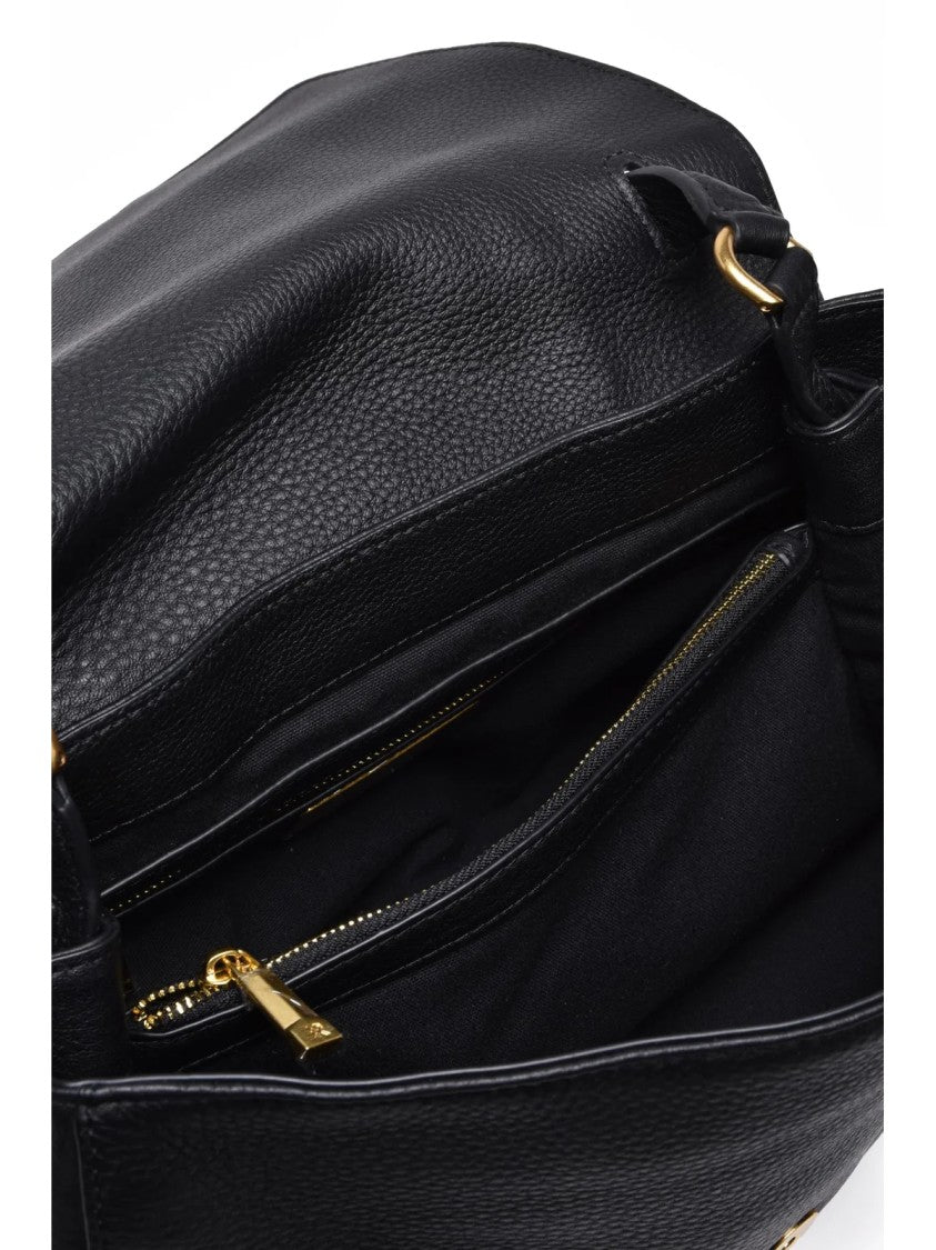 Ermanno Firenze Arabella Handbag With Textured Leather And Versatile Strap