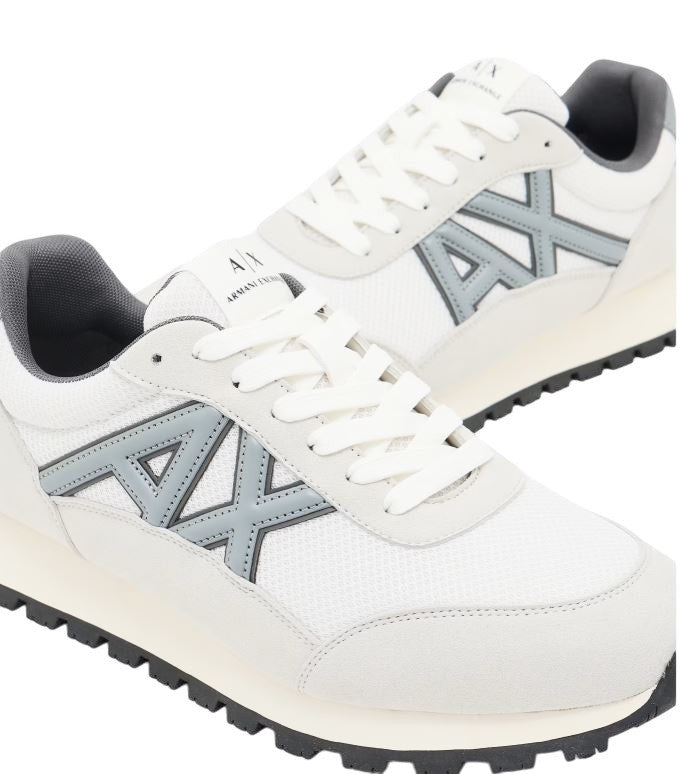 Armani Exchange Streamlined Sneaker Textured Sole Branding