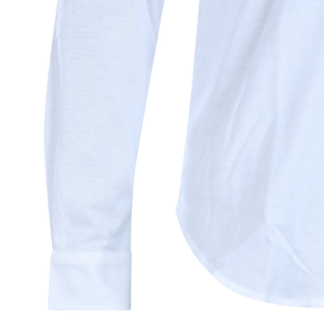 Eleventy Classic Long-Sleeve Shirt With Pointed Collar