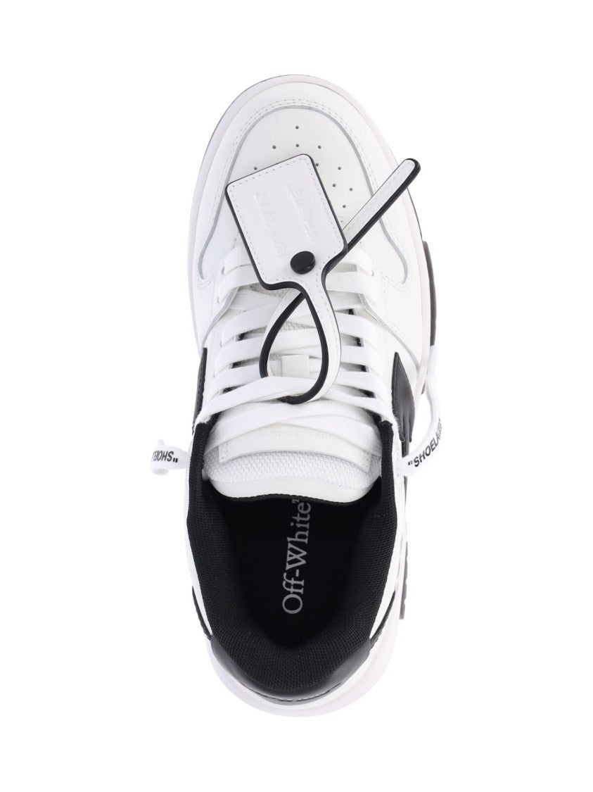 Off-White White Leather Out Of Office Sneakers