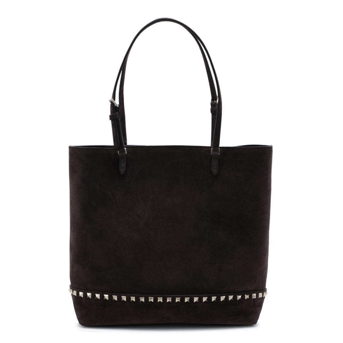 Valentino Garavani Suede Studded Tote Bag