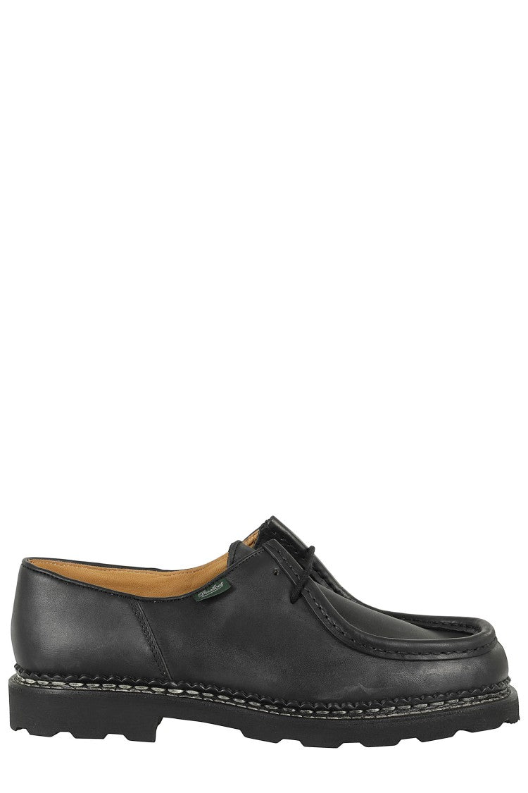 Paraboot Black Michael Marche Ii Leather Derby Shoes