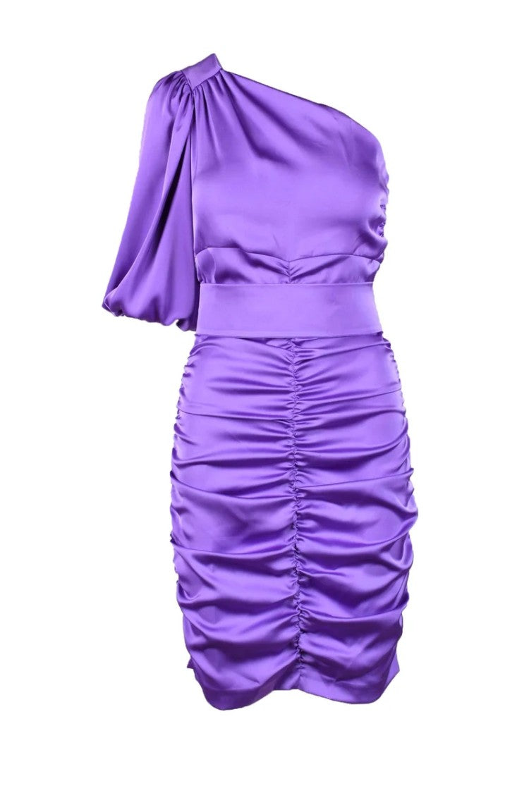 Spell By Access Fashion Polyester Dress - Purple