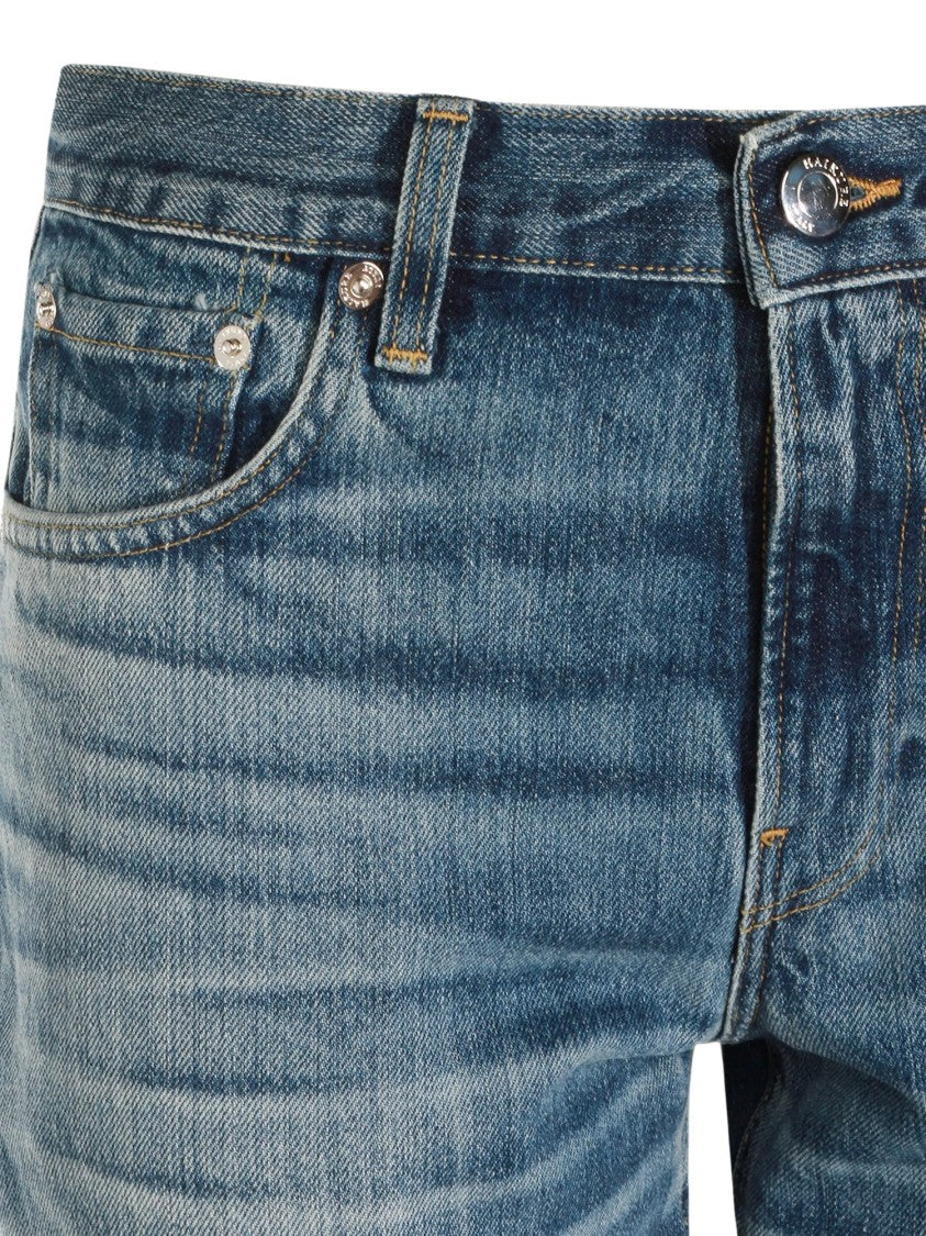 Haikure Faded Gradient Bootcut Denim Jeans