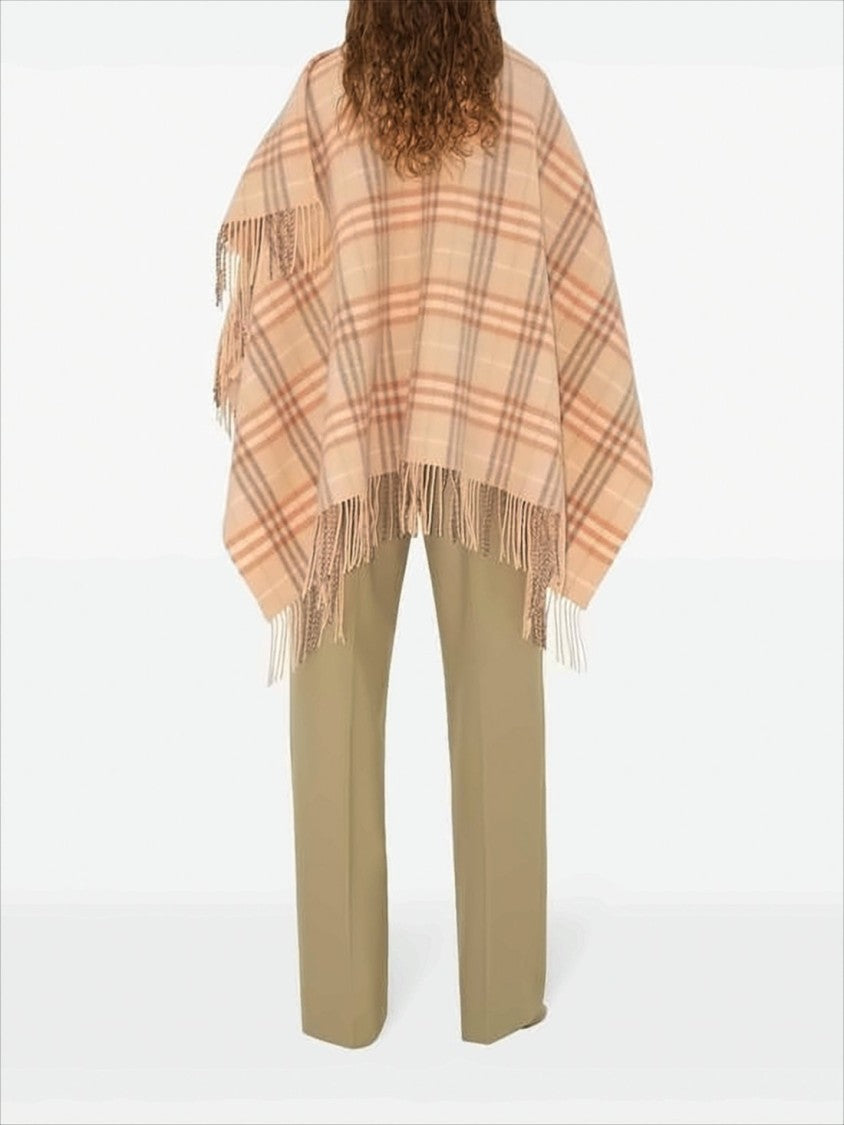 Burberry Oversized Wool And Cashmere Blend Scarf