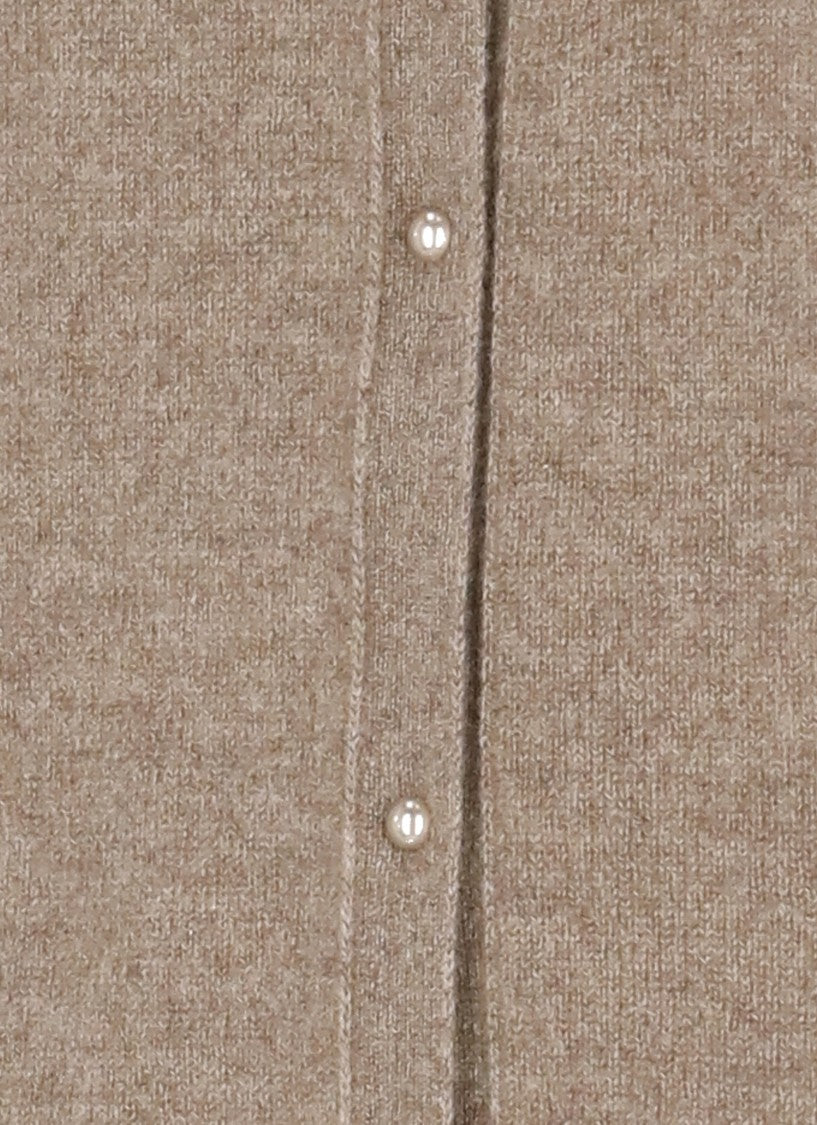 Vanisé Brown Cashmere Cardigan